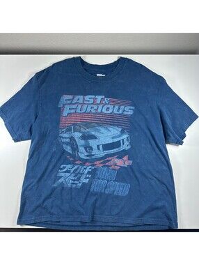 Fast & Furious Navy T-Shirt XXL